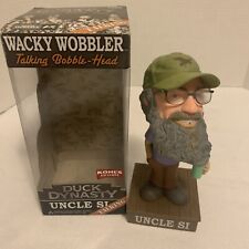 Uncle Si Duck Dynasty Talking Wacky Wobbler By Funko w/ Box picture
