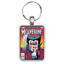 Wolverine Mini Series #1 CLASSIC Cover Key Ring or Necklace Marvel Comic Jewelry picture