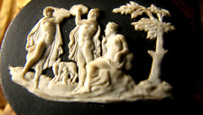 WEDGWOOD & BENTLEY C. 1779 XRARE MEDALLION OF CORYBANTES STRIKING THEIR BUCKLERS picture