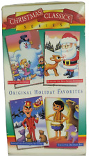 Christmas Classics Series VHS 4 Original Animated Holiday TV Classics 1993 LIVE picture