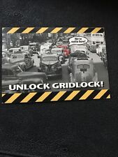 Gridlock Game Postcard Rush Hour Vintage Max Card Award Winning Vintage Last One picture