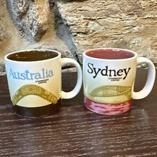 Starbucks Australia/Sydney 3 Oz Espresso Demi Tasse Mug Set picture