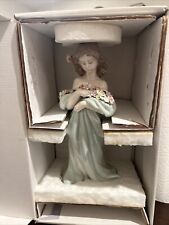 Lladro Porcelain #6346 'Petals of Love' Girl with Armful of Flowers Figurine picture