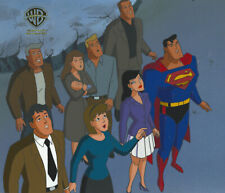 WB-Superman Animated Series Original Cel-Superman/Lois Lane-Prototype picture