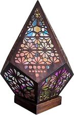 Polar Star Large Floor Lamp with USB Charging, Bohemian Hollow Geometric...  picture