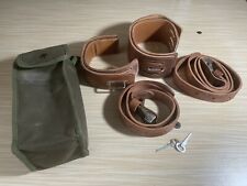 The Bren Leather Co. Vintage 1960’s Humane Restraints With Canvas Bag And Keys picture