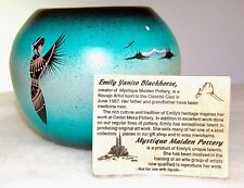 Native American Mystique Maiden Pottery 6