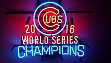 Chicago Cubs 2016 World Series Neon Sign 20