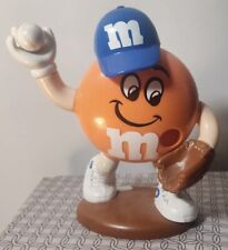M&M'S Orange Baseball Player Candy Dispenser Vintage '90s SHIPS FREE picture