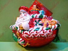 Christopher Radko S S Claus Glass Ornament picture