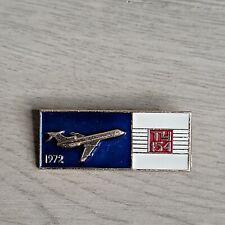 Vintage TY-154 Aeroflot Airline Pin Russia Plane Aviation Badge picture