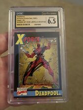 CGC SS Deadpool #3 Rookie Card Signed by ROB LIEFELD Impel Marvel 1991 not psa picture