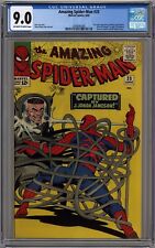 AMAZING SPIDER-MAN #21 CGC 8.0 OFF-WHITE TO WHITE PAGES MARVEL COMICS 1965 picture