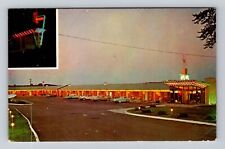Wauseon OH-Ohio, Exit 3 Motel Advertising, Vintage Souvenir Postcard picture
