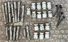 Lot of 28 Vintage Porcelain Ceramic Knob and Tube Wire Insulators picture