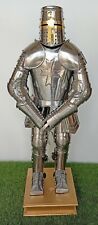 Medieval Knight Suit Of Armor Mini Armour Home Decor With Display Stand and Base picture