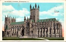 Postcard Washington DC The National Cathedral 1933 Stamp Episcopal Mt. St. Alban picture