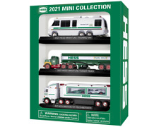 NEW 2021 HESS MINI COLLECTION. VAN. TANKER. CAR TRANSPORTER. picture