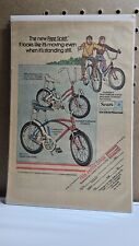 1970s Vintage Free Spirit Bicycle Art Print Ad picture