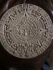Aztec Maya Inca Calendar Sculpture Relief plaque picture