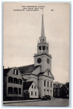 c1940's First Presbyterian Church Newburyport Massachusetts MA Postcard picture