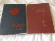 THE UNIVERSITY OF RICHMOND-2 YEARBOOKS-THE WEB-1946 & 1948- GREAT PHOTOS picture