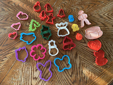 Cookie Cutters  Plastic Lot of  25 some Vintage picture