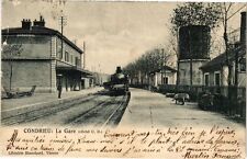 CPA AK CONDRIEU - La Gare (210192) picture