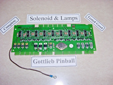 Gottlieb Pinball, System 1, Solenoid & Lamp Board, Refurbished With Ground Mod picture
