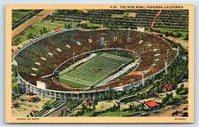 Postcard - Aerial Photo of the Rose Bowl in Pasadena California CA picture