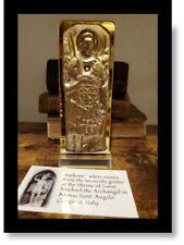 St Michael Reliquary with Cave Stone from Monte Sant’Angelo Gargano Italy picture