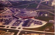 AERIAL VIEW SHOWS THE 7,000 ACRE O'HARE FIELD IN ULTRA-MODERN SETTING, CHICAGO picture