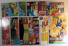 Flash Lot 12 #340-343,345-350,Corps 60,Emerald Warriors 10 DC 1984 Comics picture