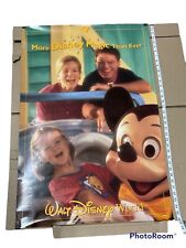 VINTAGE WALT DISNEY WORLD POSTER MICKEY MOUSE picture