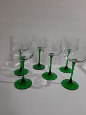 vintage hock wine glasses Set Of 6 By JG Durand  picture