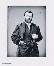 Sixth-Plate Civil War General Ulysses S Grant Tintype C2500RP picture