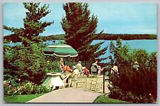 Sun Deck Lake Rosseau Canadian Keswick Conference Ferndale Canada VNG Postcard picture