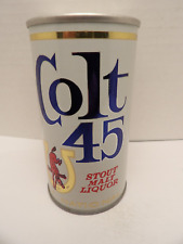 COLT 45 STOUT MALT LIQUOR STRAIGHT STEEL PULL TAB BEER CAN #55-40 PHOENIX picture