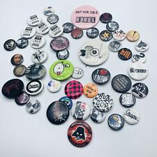 Punk Rock Ska Bands & Other Misc Vintage Old School Pins Buttons Rare picture