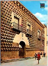 VINTAGE CONTINENTAL SIZE POSTCARD THE SUMMITS HOUSE AT SEGOVIA SPAIN picture