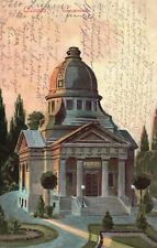 Vintage Postcard 1910's Chemnitz Krematorium Crematory Building Saxony, Germany picture