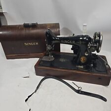 1930 Singer 99-13 Sewing Machine Locking Bentwood Case Key Knee Control AD221229 picture