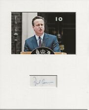 David Cameron pm signed genuine authentic autograph signature UACC RD AFTAL COA picture