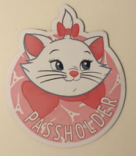 Disney’s Marie Aristocats Passholder Magnet. Pass Holder Style Car Magnet Marie picture