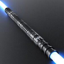 2pc Star Wars Lightsaber Replica Force FX Heavy Dueling Rechargeable Metal Hilt picture