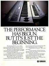 1985 Yamaha DX7 And KX5 Midi Controlled Keyboard Print Ad picture