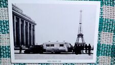 VINTAGE BLACK & WHITE POST CARD PARIS FRANCE 1956 picture