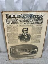 Harper's Weekly A journal Of Civilization Vol No 269 February 22 1862 New York picture