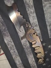 Hunting Knife| Hiking | Solid Titanium | Chopper Blade  picture