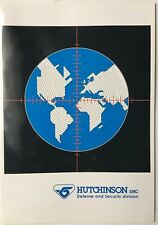 Hutchinson Defense Security Catalog Booklet Brochure Run Flat Tire Product Army picture
